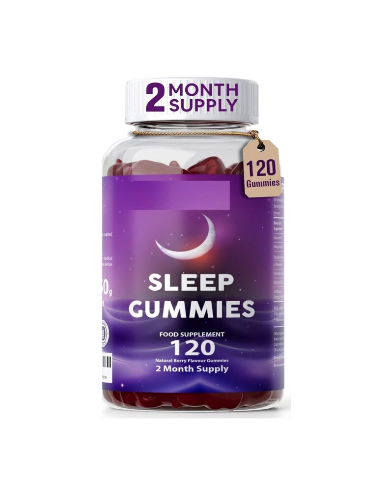 Sleep Gummies for Adults, Sugar Free Magnesium Sleep Gummies