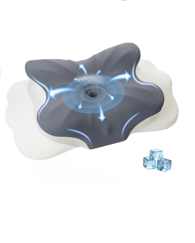 Memory Foam Neck Pillow for Restorative Sleep