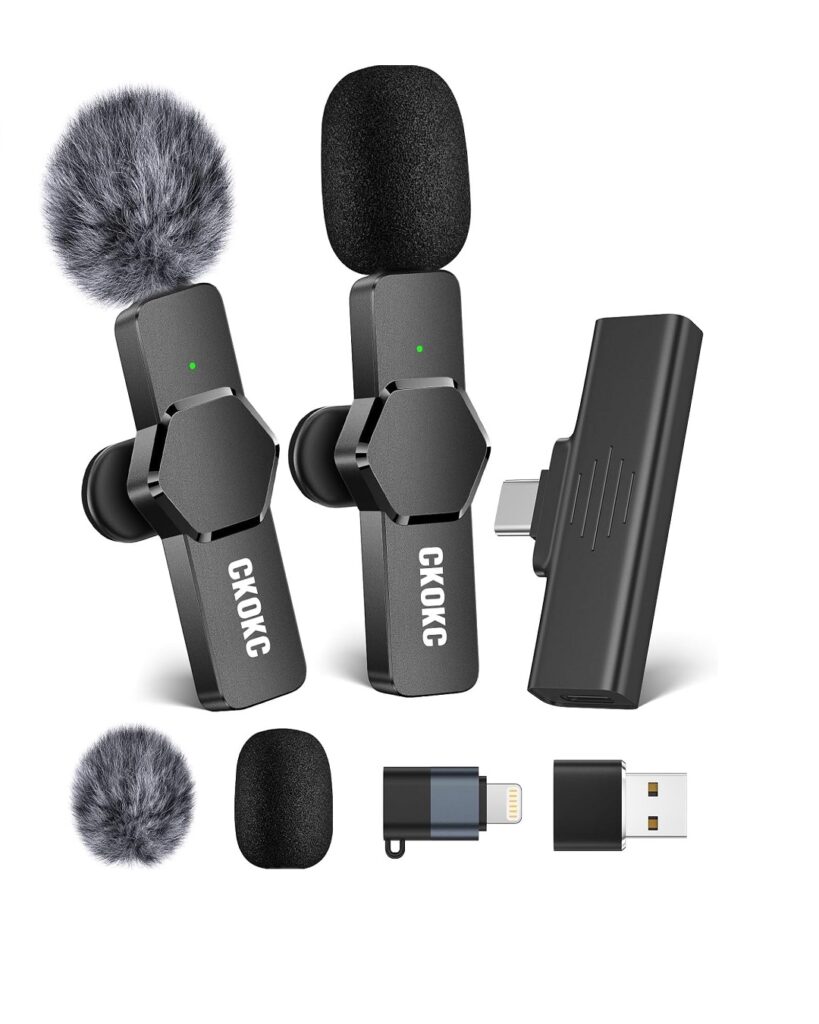 Wireless Lavalier Microphone for iPhone 