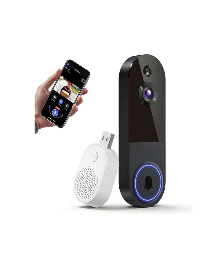 1080P Wireless Doorbell Camera with Receiver