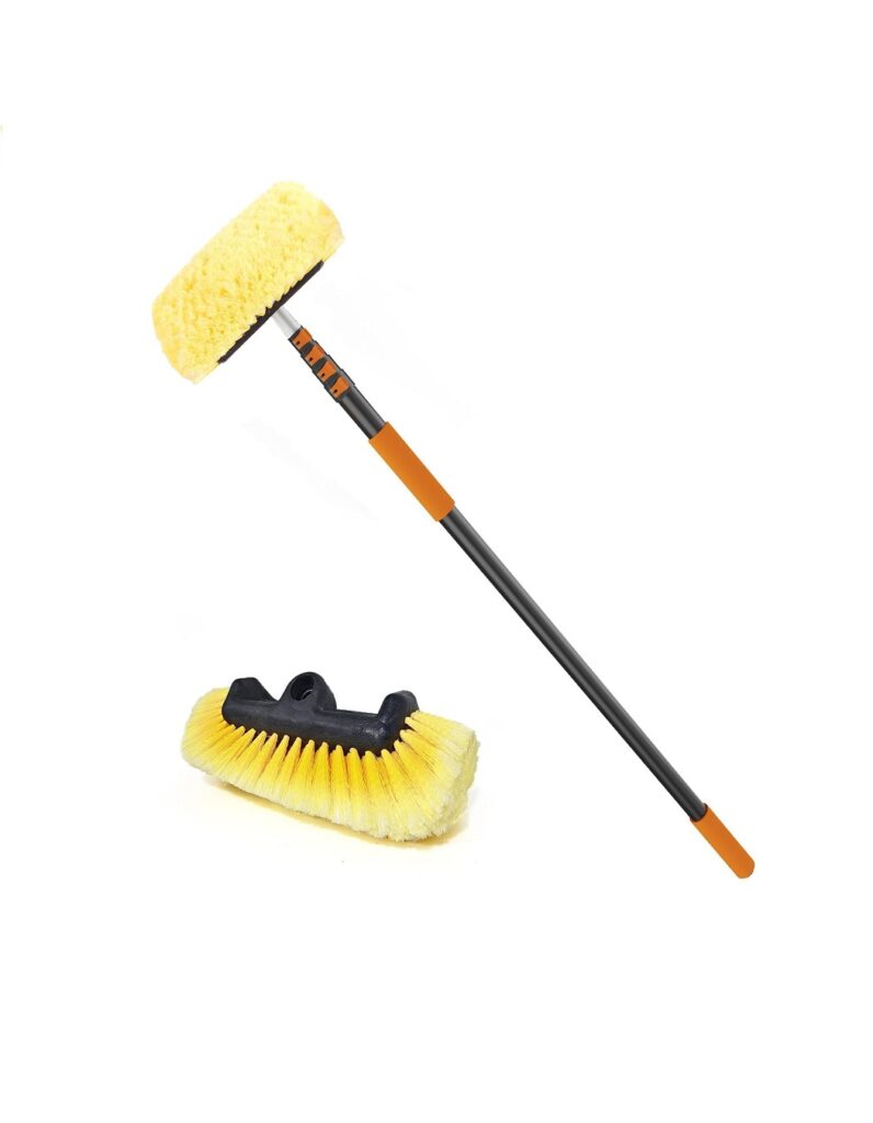 4.8m Telescopic Car Wash Brush with Long Handle 