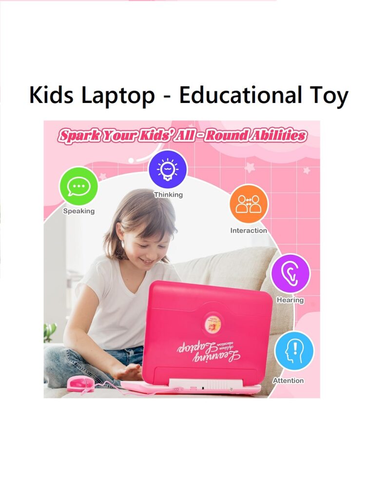 Kids Laptop – Educational Toy for Kids with 80 Activities 