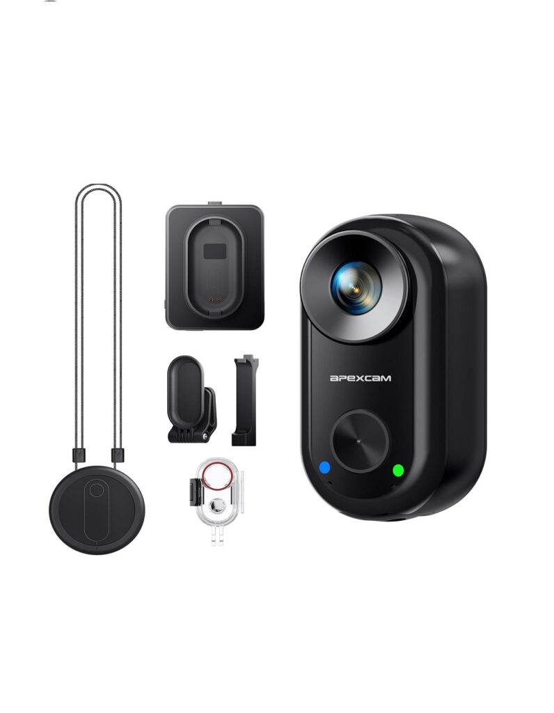  K70 4K Mini Thumb Camera POV Body Action Camera Portable Wearable