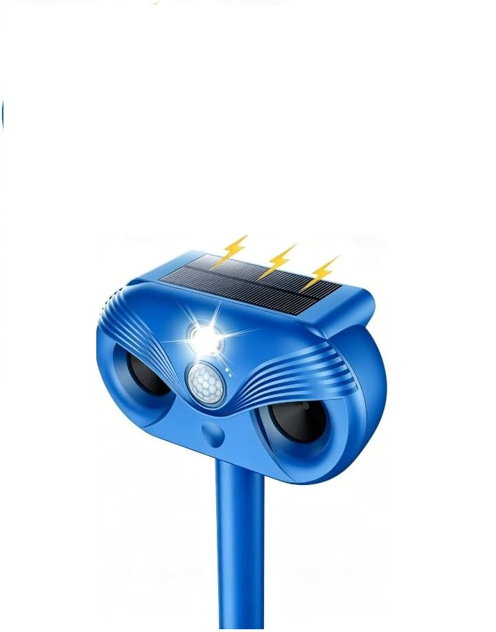 Outdoor Solar Animal Repeller with 5 Adjustable Modes