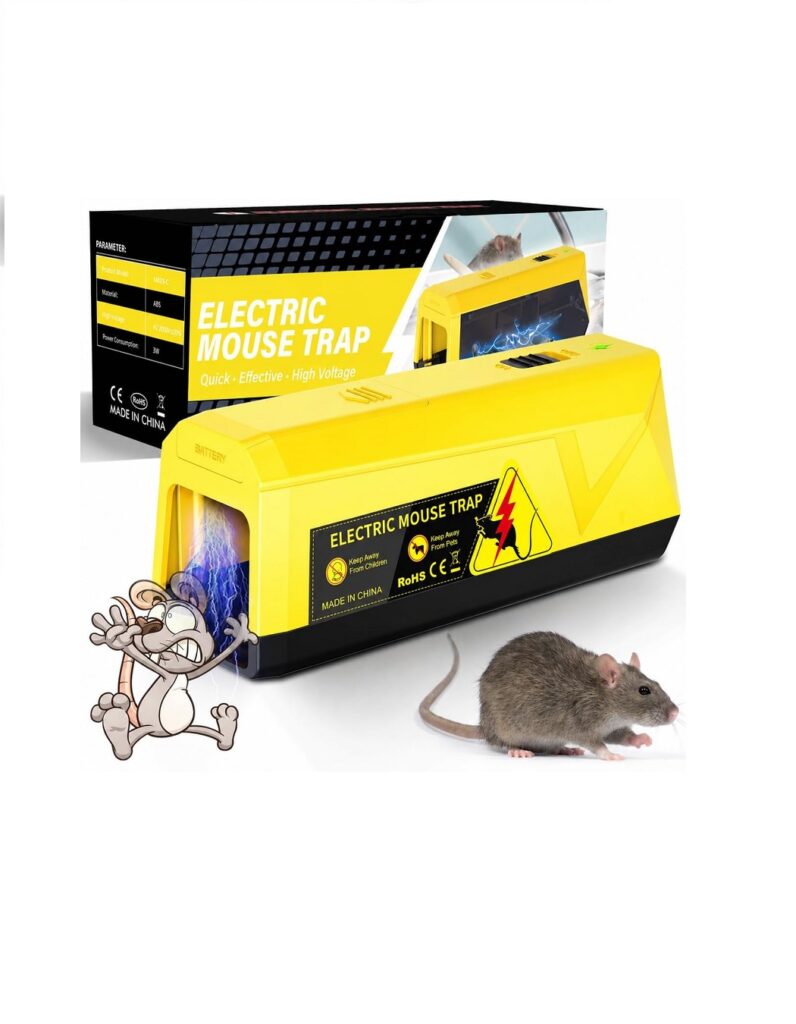 Electric Rat Trap, Battery-Powered Electric Mouse Traps