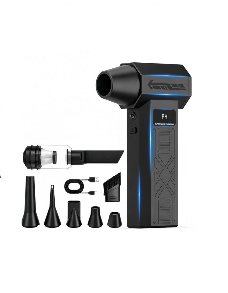 Powerful Electric Air Duster, 150,000 RPM 3-in-1