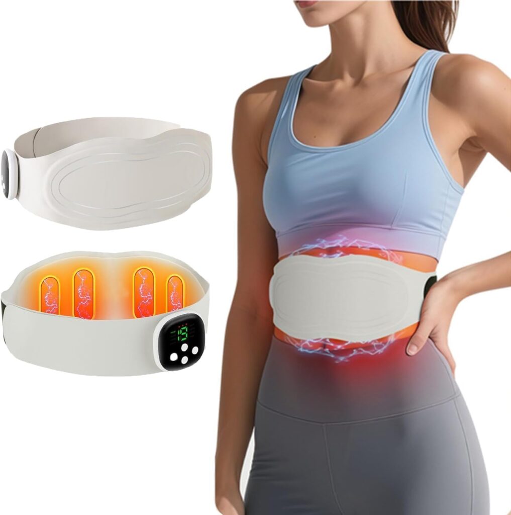 4-in-1 Smart Wireless Abs & Lower Back Massager Belt
