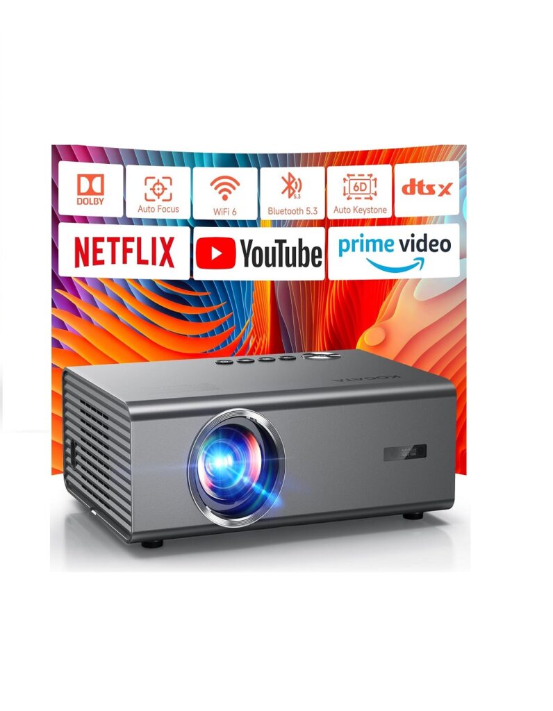 4K Smart Projector for Bedroom | 1500 ANS